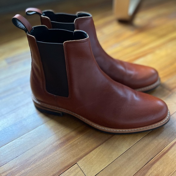 BRAND NEW Nisolo Men’s All-Weather Chelsea Boot. Size 10.5 - Brandy. - Picture 5 of 8